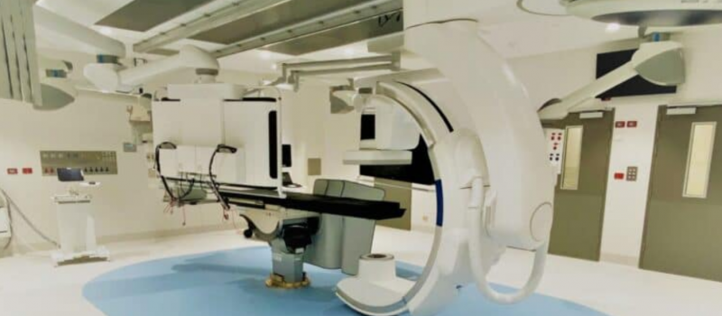 A large machine in USC Health Lab operating room delivers electrical solutions to support specialised medical environments